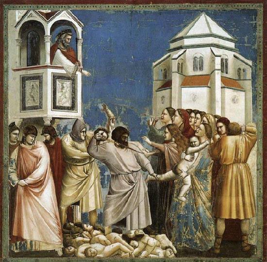 GIOTTO di Bondone Massacre of the Innocents